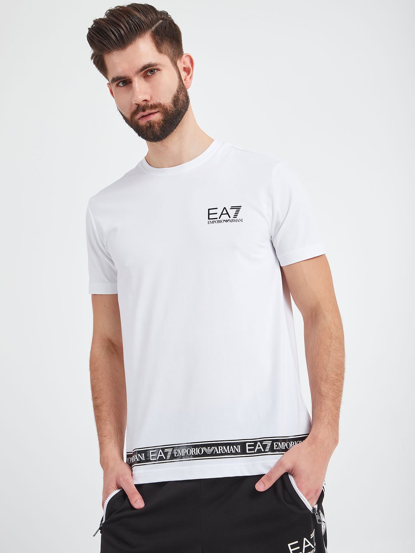 

Футболка EA7 3KPT05PJ03Z  Белый, Футболка EA7 3KPT05PJ03Z S Белый