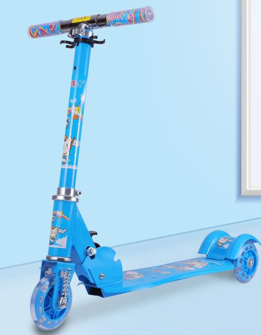 

Самокат Scooter 3 колеса Blue (805)