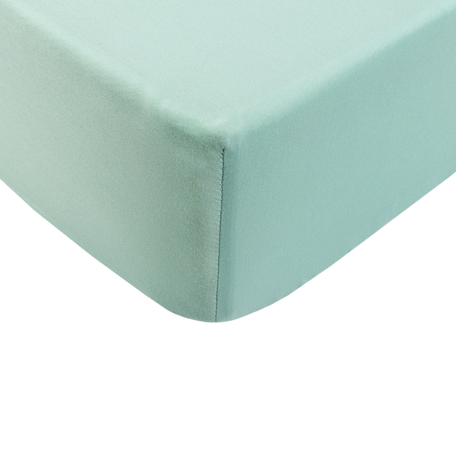 

Современная простынь Iris Home 160х200 см Ментоловый