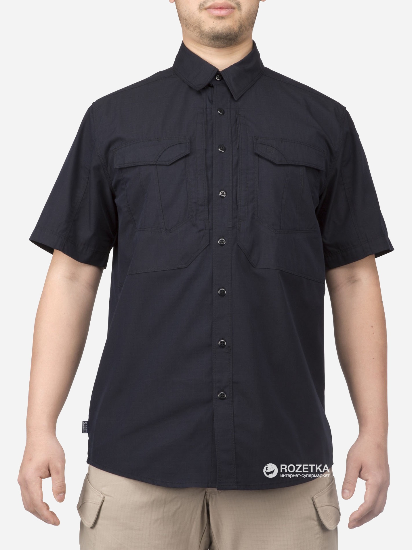 

Рубашка тактическая 5.11 Tactical Stryke Shirt - Short Sleeve 71354  Dark Navy, Рубашка тактическая 5.11 Tactical Stryke Shirt - Short Sleeve 71354 S Dark Navy
