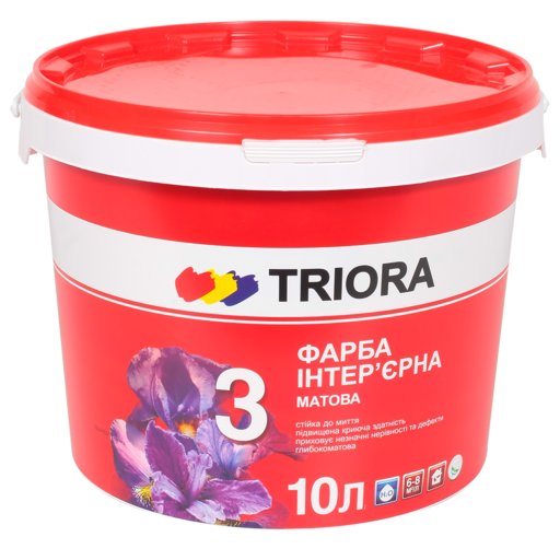 

Краска интерьерная TRIORA 3 10 л 11003524