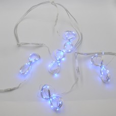 

Новогодняя гирлянда занавес 600 Led прозрачный провод 8 м (472836-Prob) Синяя