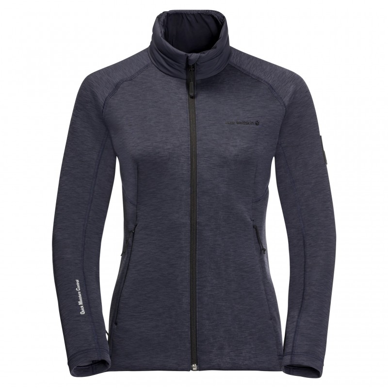 

Флис ATHLETIC COLLAR MIDLAYER W Jack Wolfskin 1709931-1388 S Серый