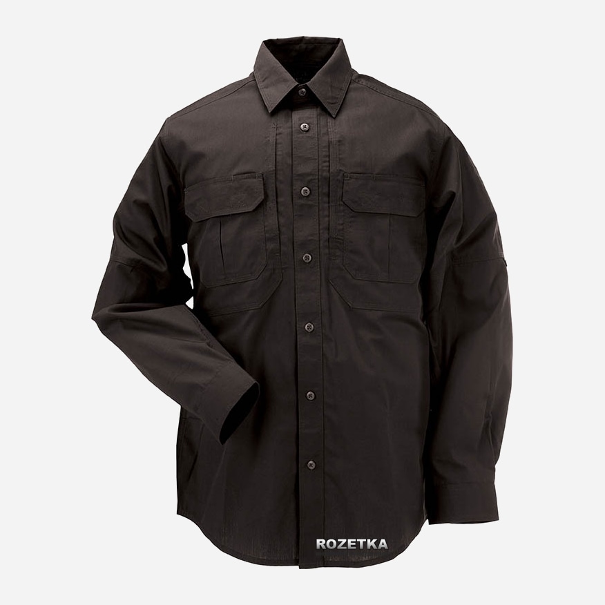 

Рубашка тактическая 5.11 Tactical Taclite Pro Long Sleeve Shirt 72175  Black, Рубашка тактическая 5.11 Tactical Taclite Pro Long Sleeve Shirt 72175 L Black