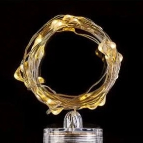 

Гирлянда Роса 30LED водозащищенная 3м теплый белый Gonchar (NAT08287)
