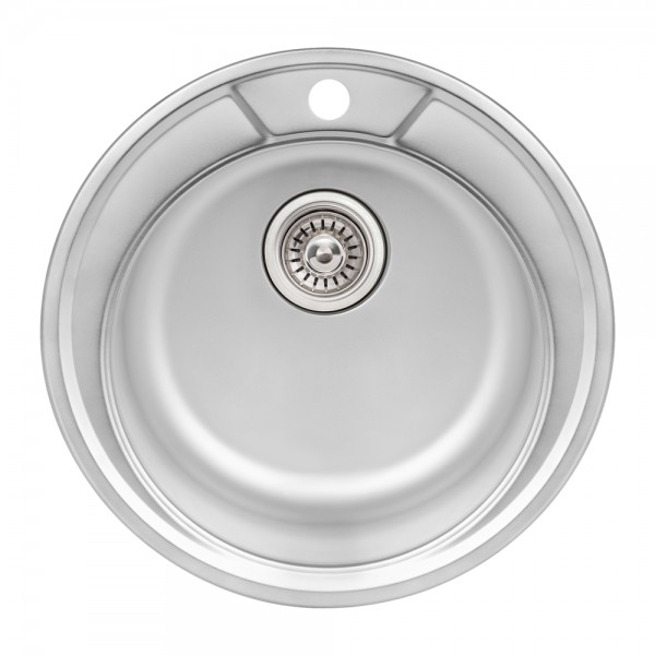 

Кухонная мойка Qtap D490 0,8 мм Satin (QTD490SAT08)