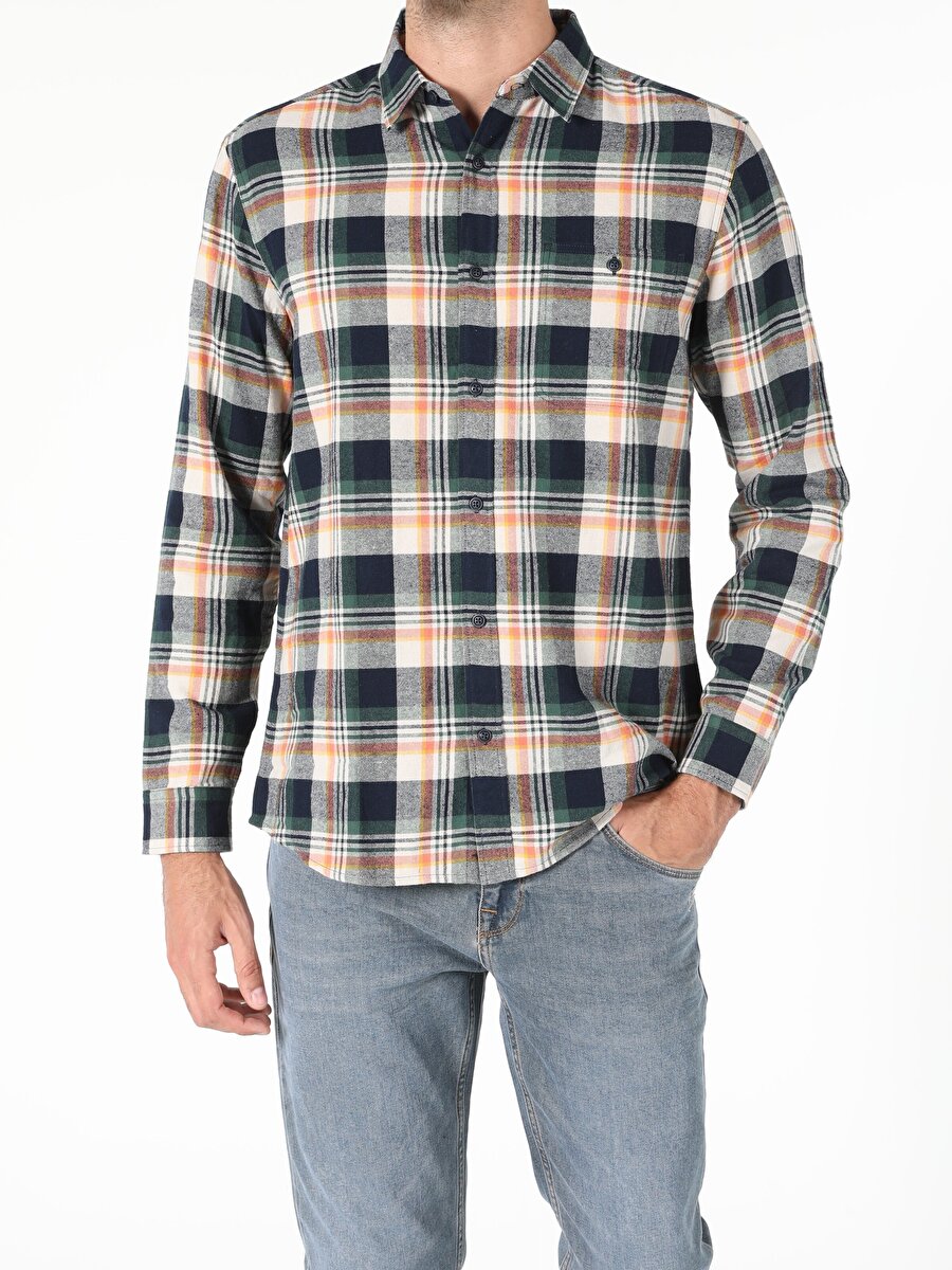 

Рубашка Colin's CL1055594  Green, Рубашка Colin's CL1055594 2XL Green