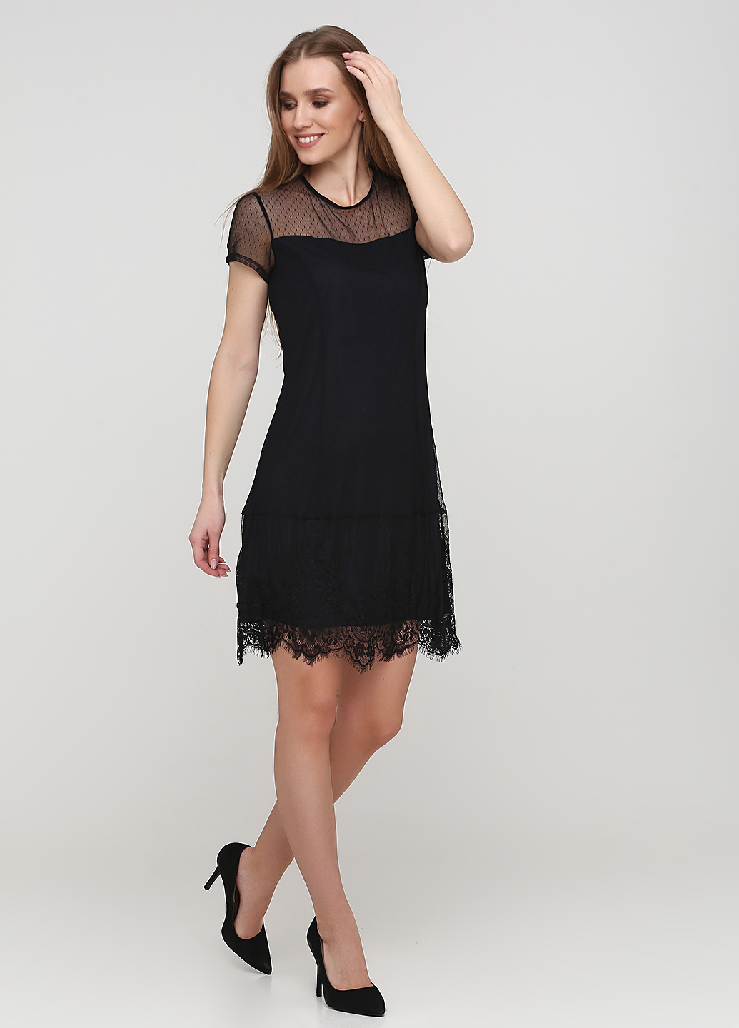 

Платье H&M 34 Черный 25-0759