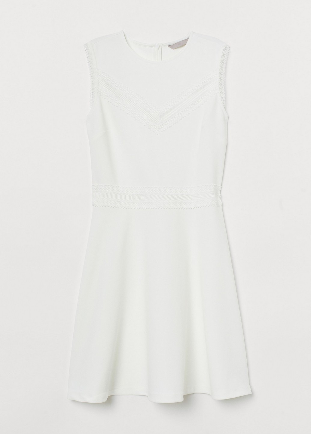 

Платье H&M L Молочный 0893062
