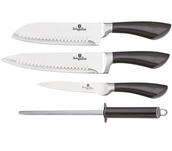 

Набор литых ножей 4 пр. Berlinger Haus Metallic Line Carbon Pro Edition BH-2497