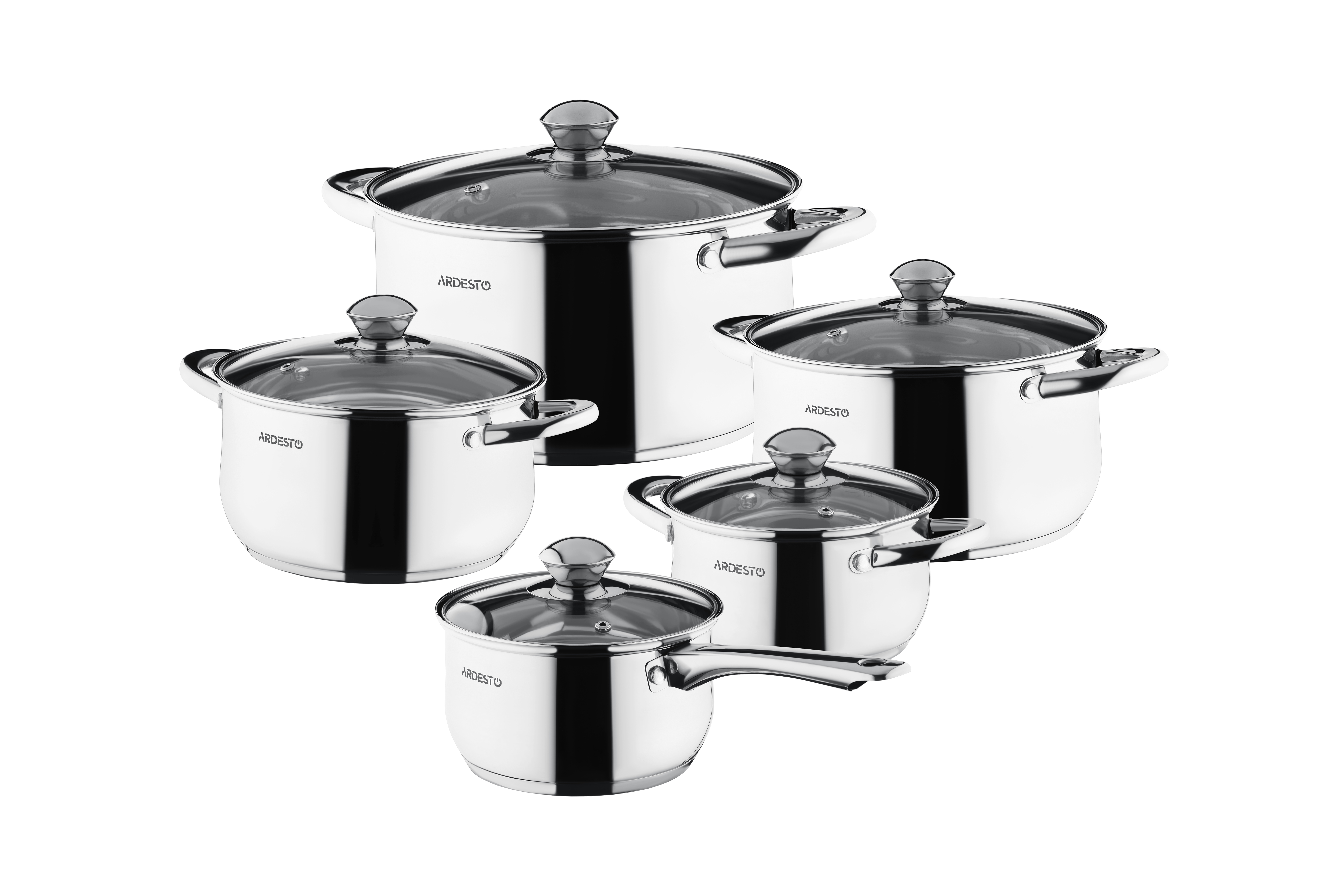 

Набор посуды 10 предметов Ardesto Gemini Gourmet Andria AR1910GPS