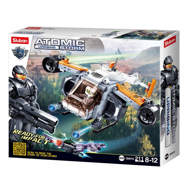 

Конструктор Sluban Atomic Storms M38-B0910 211 деталей