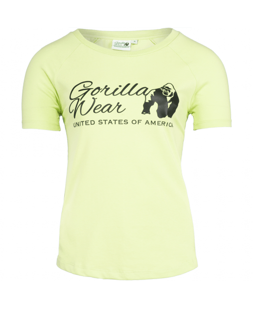 

Футболка Gorilla Wear Lodi T-shirt  Светло-желтая, Футболка Gorilla Wear Lodi T-shirt XS Светло-желтая
