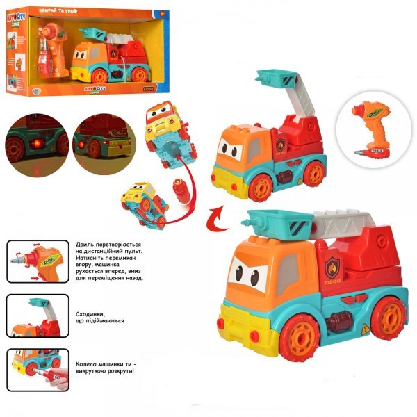 

Конструктор на шурупах Limo Toy Машина KB-054