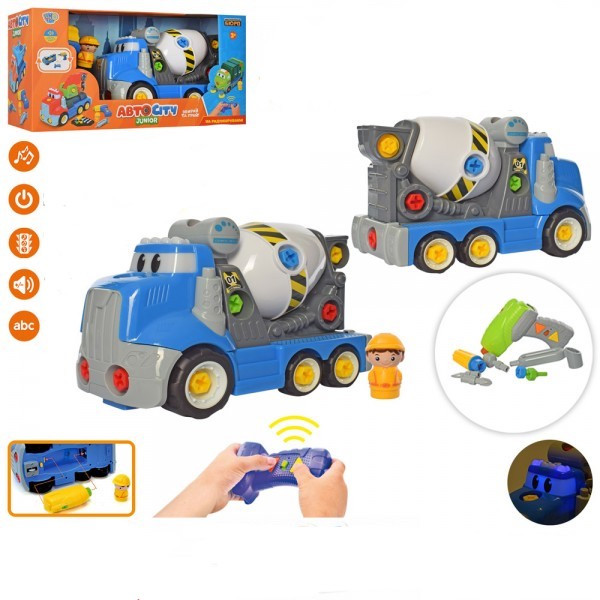 

Конструктор на шурупах Limo Toy Бетономешалка KB-091