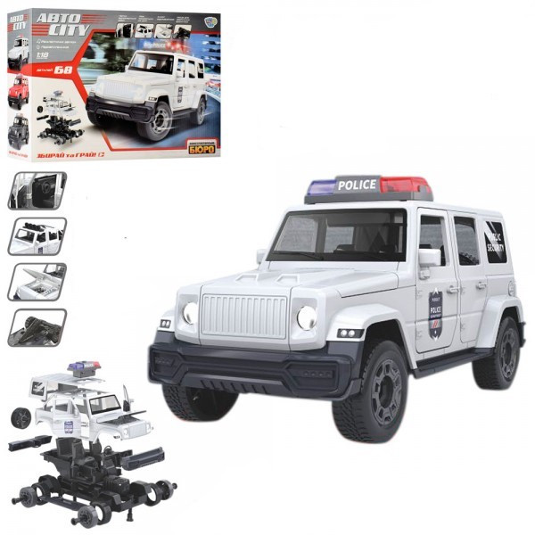 

Конструктор Limo Toy Полиция KB-057 68 деталей белый