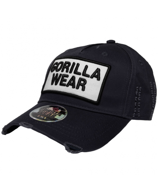

Бейсболка Gorilla Wear Harrison Cap  Черно-белая, Бейсболка Gorilla Wear Harrison Cap one size Черно-белая
