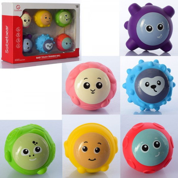 

Игрушки для купания ББ YL1304 6 шт