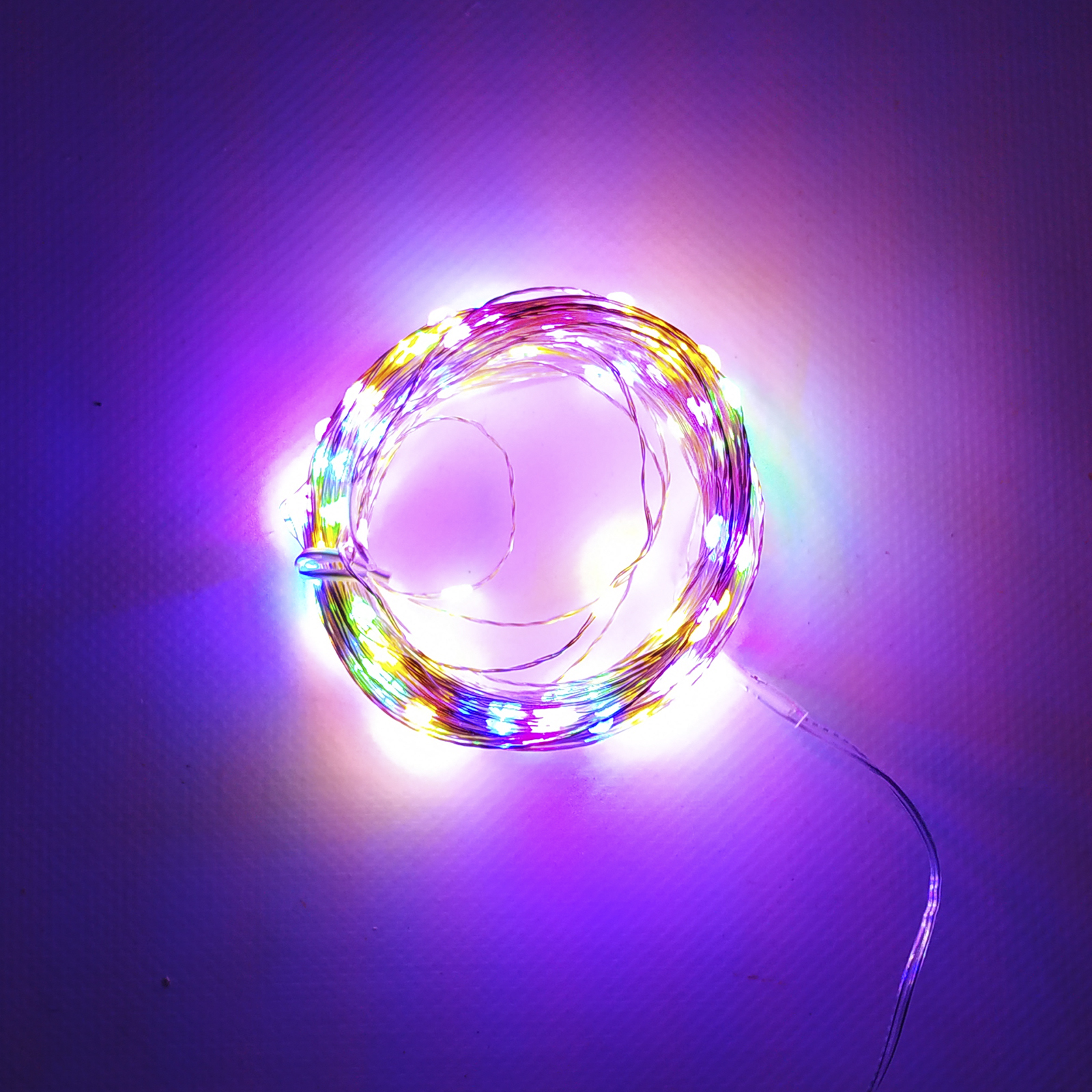 

Светодиодная гирлянда Капля росы нить Euro Led 20 м 200 LED от сети мульти (5608)