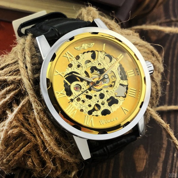 

Часы наручные Winner 8012С N Black-Silver-Gold