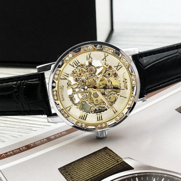 

Наручные часы Winner 8012 Diamonds Automatic N Black-Silver-White