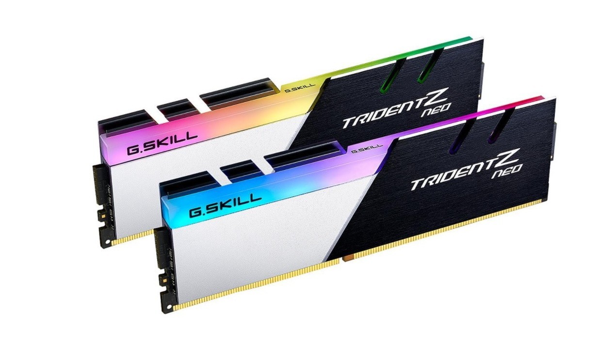 

Оперативная память DDR4 32GB (2 x 16GB) G.SKILL Trident Z Neo Series 3600 MHZ (PC4 28800) (F4-3600C14D-32GTZN), (CL14-15-15-35) B-DIE