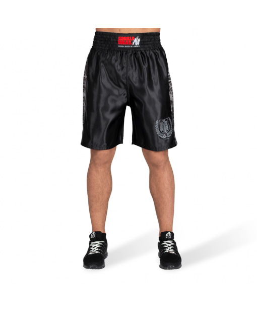 

Боксерские шорты Gorilla Wear Vaiden Boxing Shorts 2XL Черно-серо-белый камуфляж (9094990005)