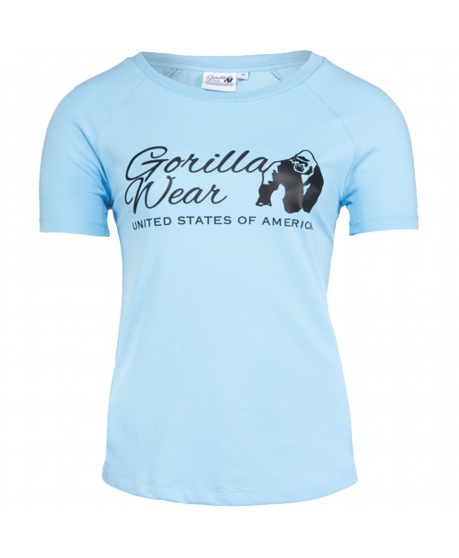 

Футболка Gorilla Wear Lodi T-shirt  Голубая, Футболка Gorilla Wear Lodi T-shirt S Голубая