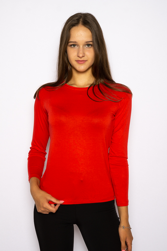 

Батник женский Time of Style 620f010 - Красный, Батник женский Time of Style 620f010 S-M Красный