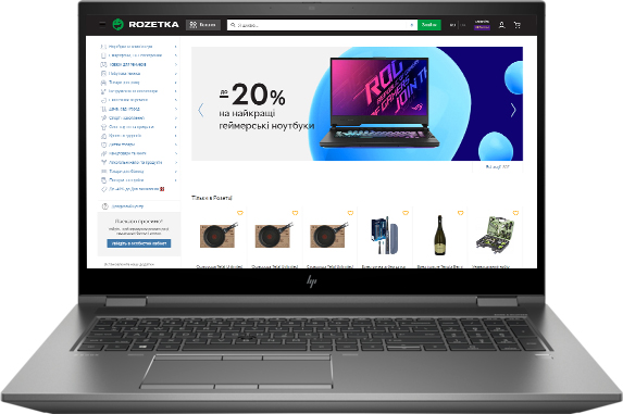 

Ноутбук HP ZBook Fury 17 G8 (4N4Y0AV_V2) Silver