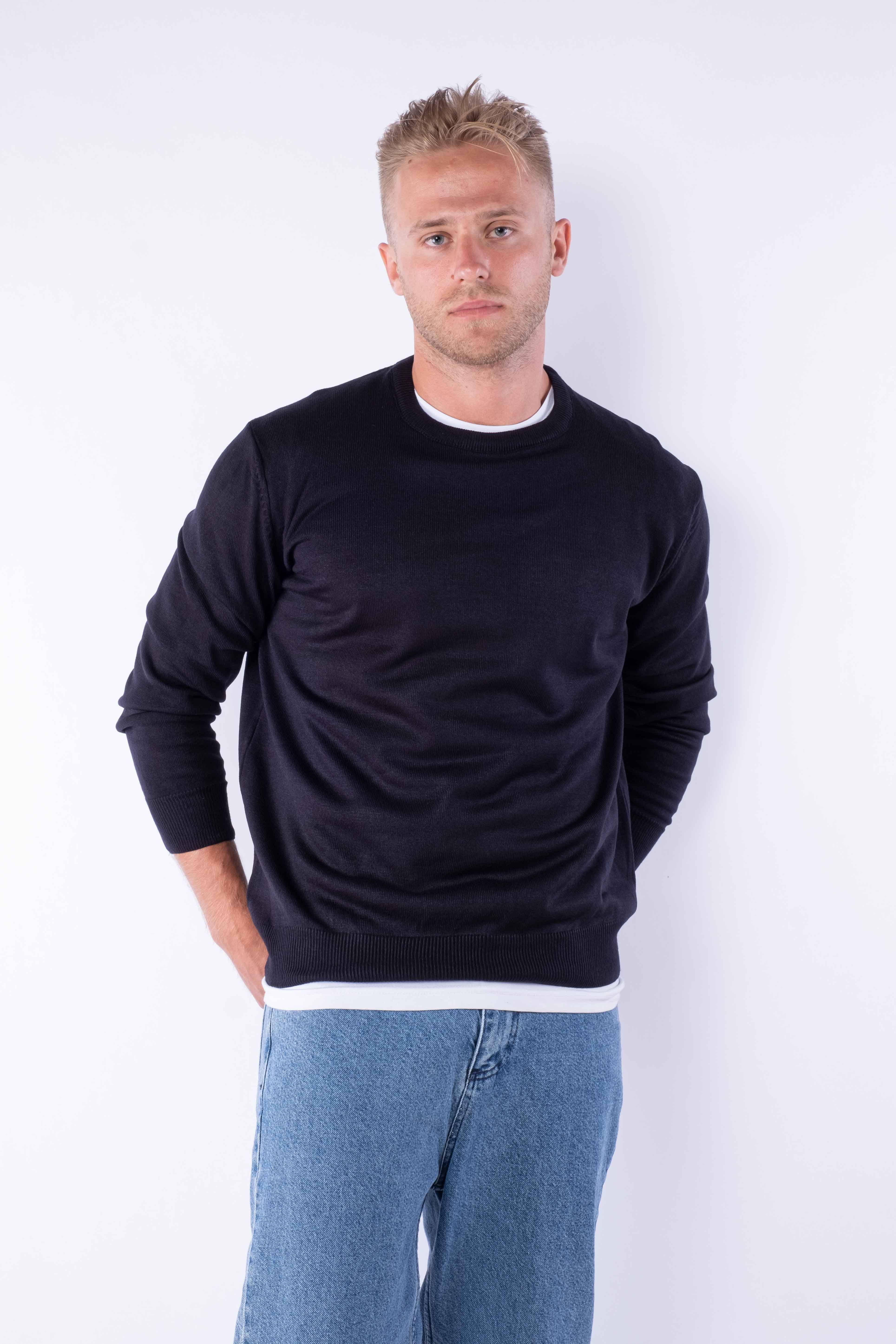 

Джемпер Time of Style 645F007 XXL Темно-синий