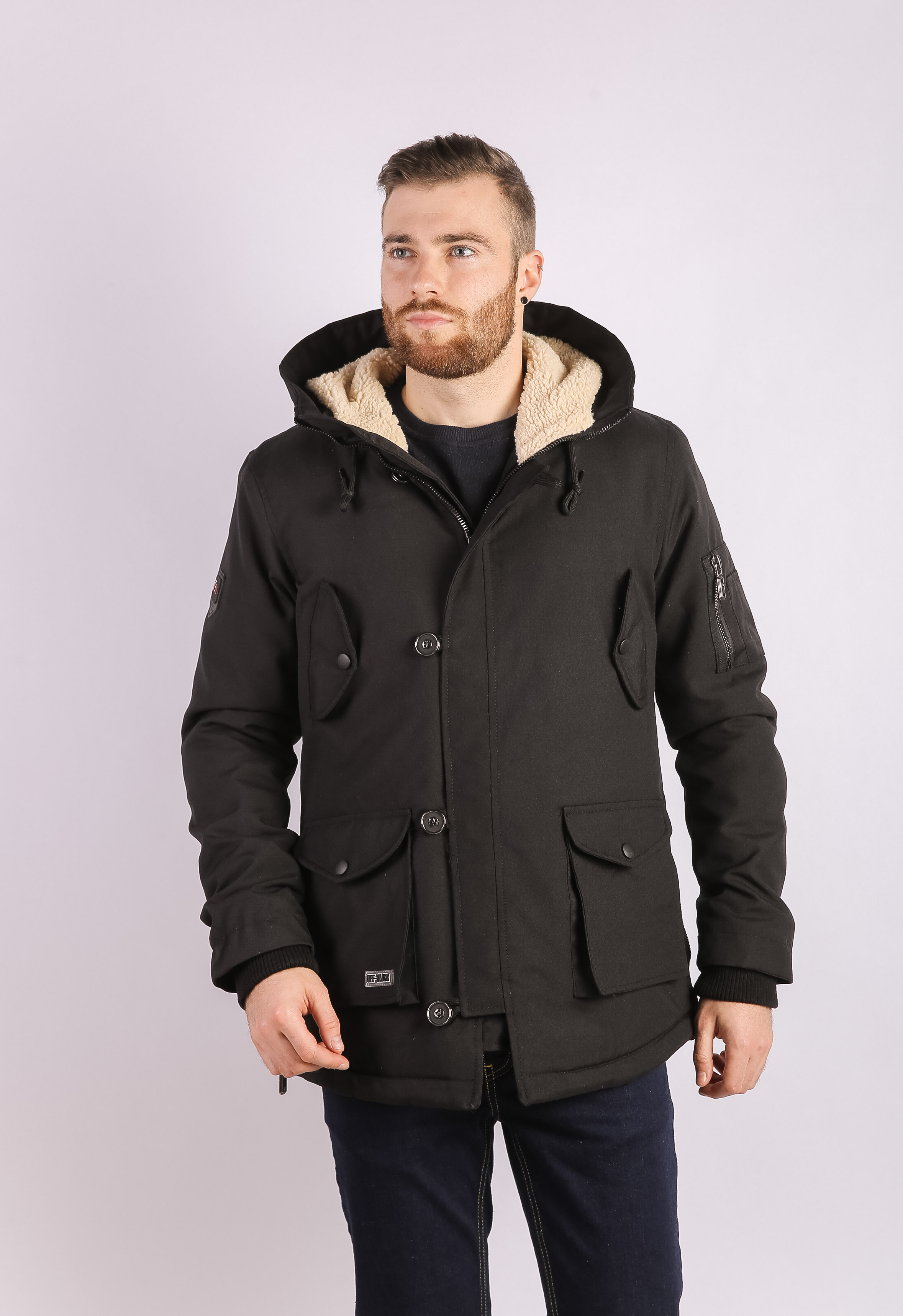 

Куртка мужская черная Time of Style 711F1128 L Черный