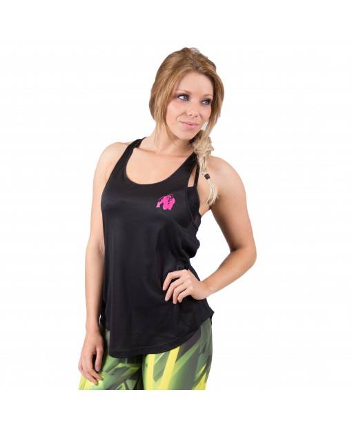

Майка Gorilla Wear Santa Monica tank top  Черно-розовая, Майка Gorilla Wear Santa Monica tank top M Черно-розовая
