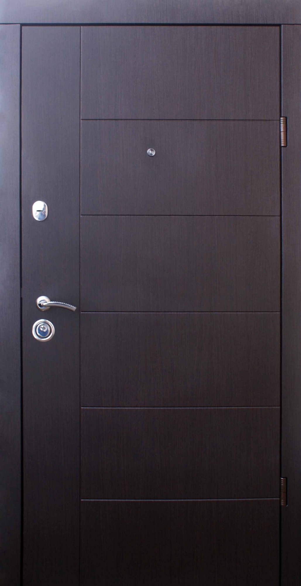 

Двери входные Qdoors Эталон Аризона 950*2050 квартира венге темный левая
