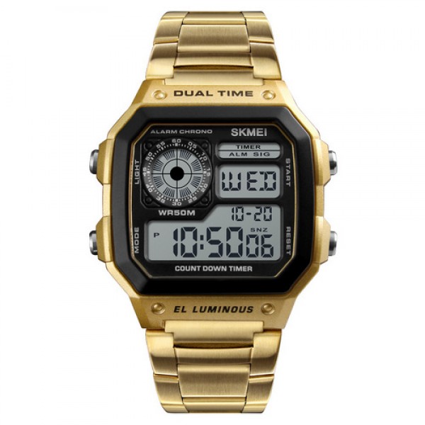 

Мужские часы Skmei 1335 N Gold-Black