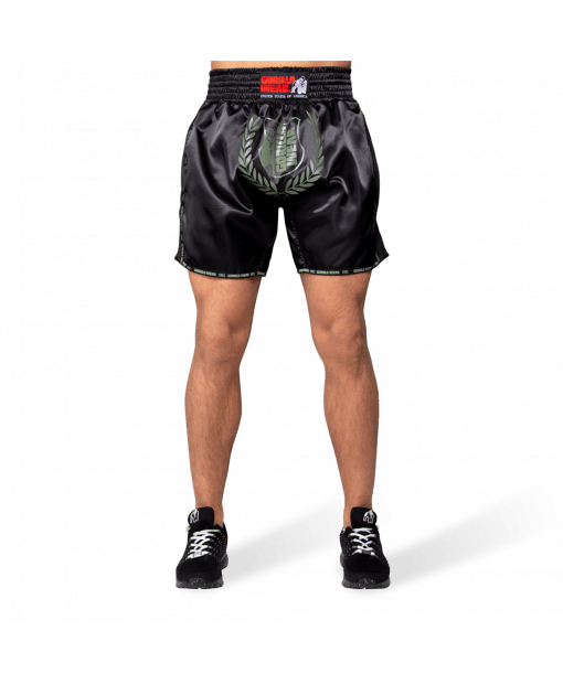 

Шорты Gorilla Wear Murdo Muay Thai / Kickboxing Shorts M Зеленые/Хакки/Комуфляжные (9094840902)