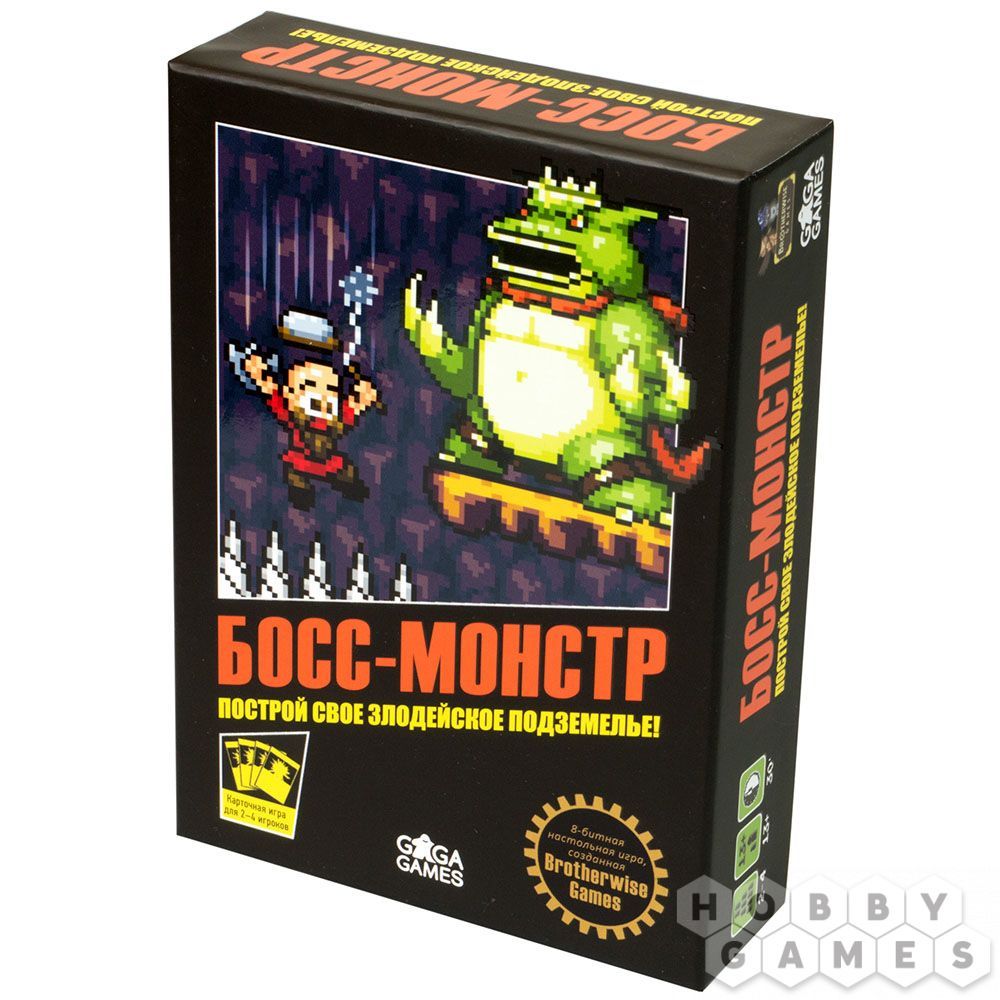 

Настольная игра GaGa Games Босс-монстр (GG122) (4627093191918)