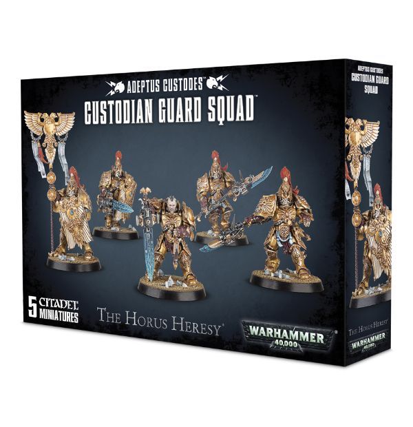 

Настольная игра Games Workshop Warhammer 40000 ADEPTUS CUSTODES CUSTODIAN GUARD (99120108006) (5011921080762)