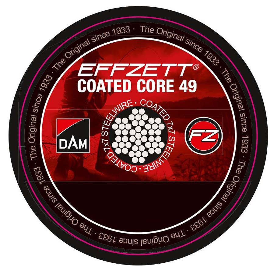 

Поводочный стальной материал 7х7 DAM Effzet Coated Core 49 Steeltrace 10m 20kg коричневый (56411)