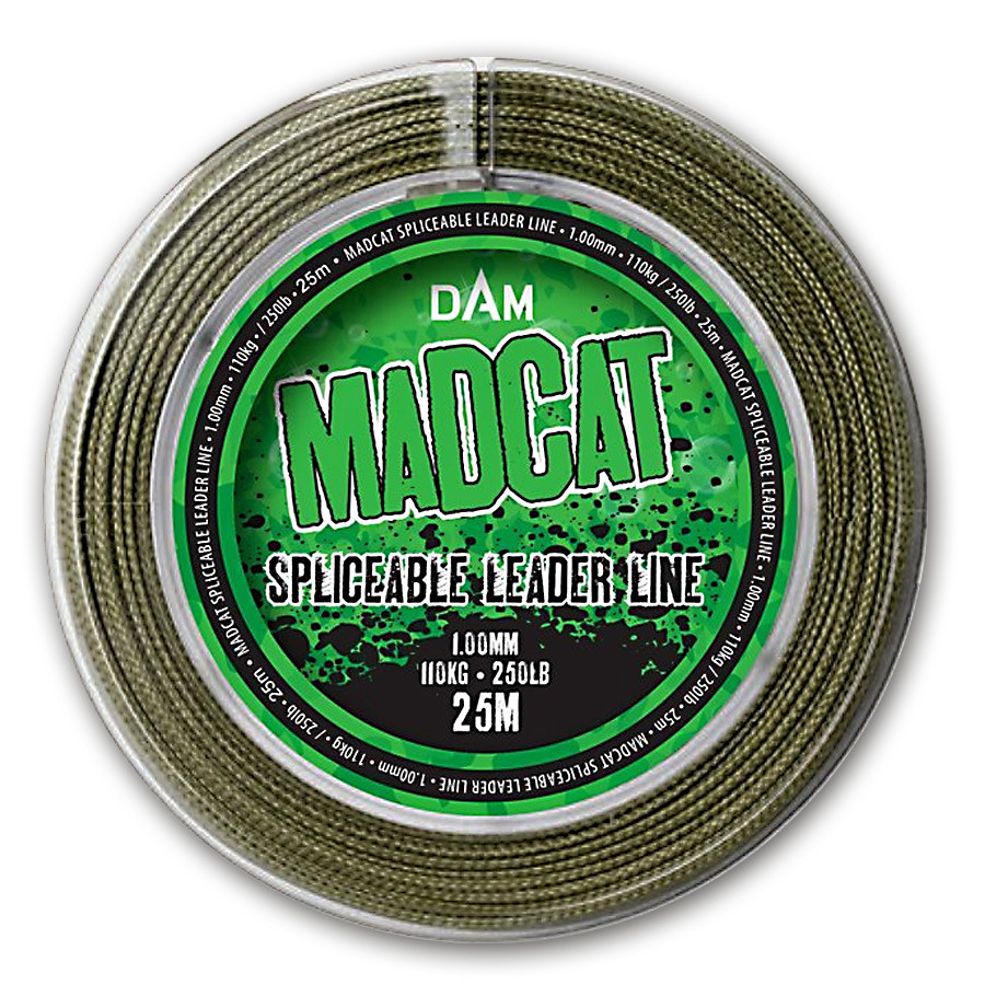 

Поводочный материал DAM MadCat Spliceable Leader Line 25m 1mm 110kg/250lb
