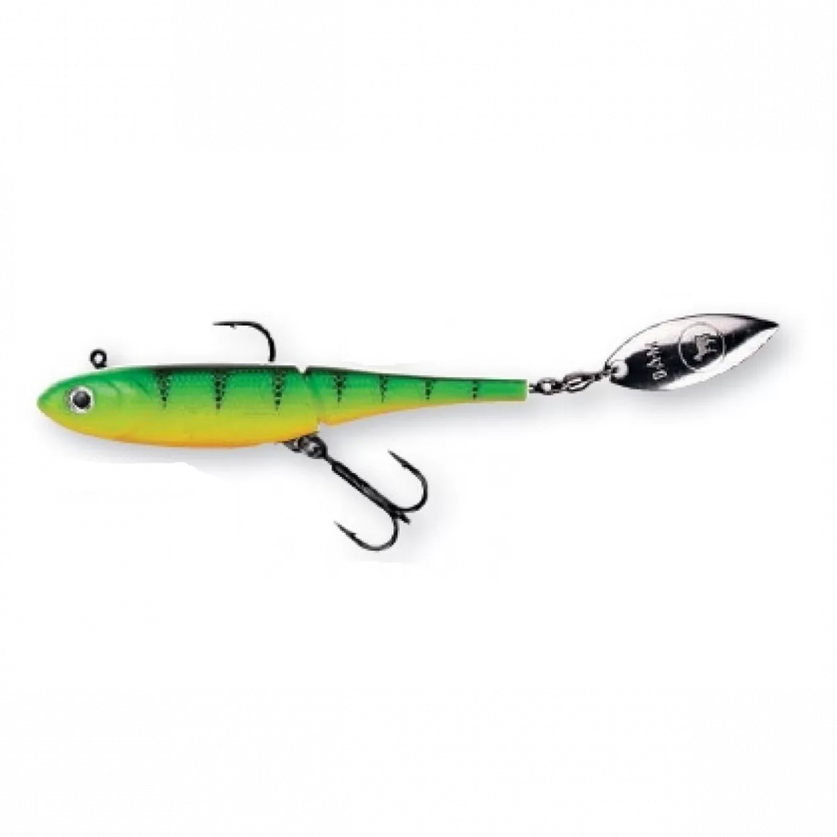

Блесна DAM Effzett Kick-S Minnow 12cm 31g. Fire Tiger (66615)