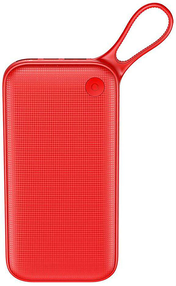 

Внешний аккумулятор Baseus Powerful Type-C PD+QC3.0 Quick Charge Power Bank 20000 mAh Red