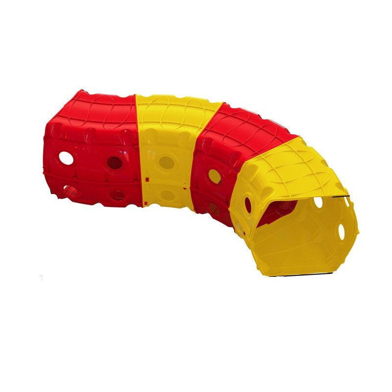 

Игровой тоннель DOLONI-TOYS "Тоннель 4 секции" 01471 (Оранжевый с красным)