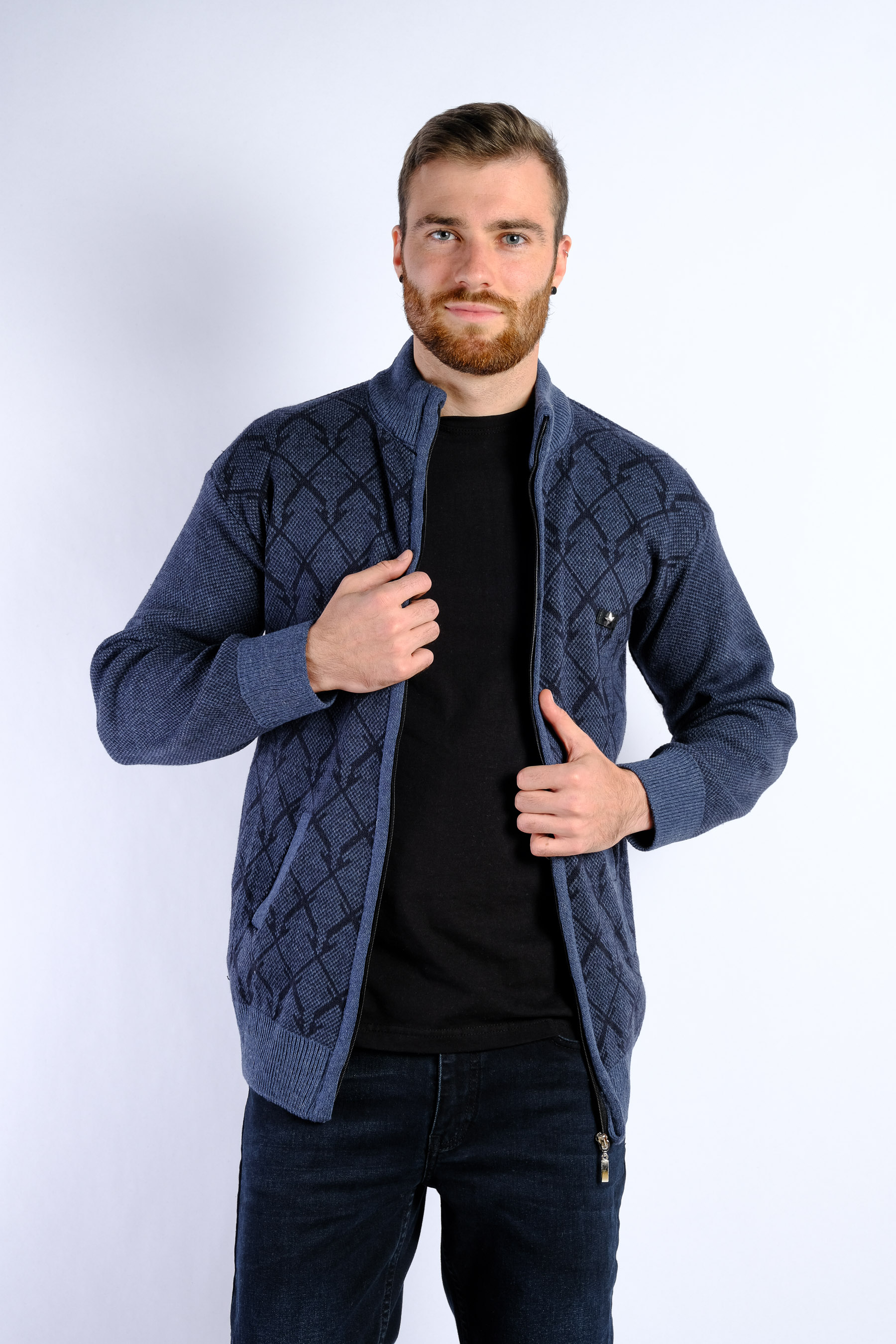 

Кардиган мужской Time of Style 85F590 M Синий