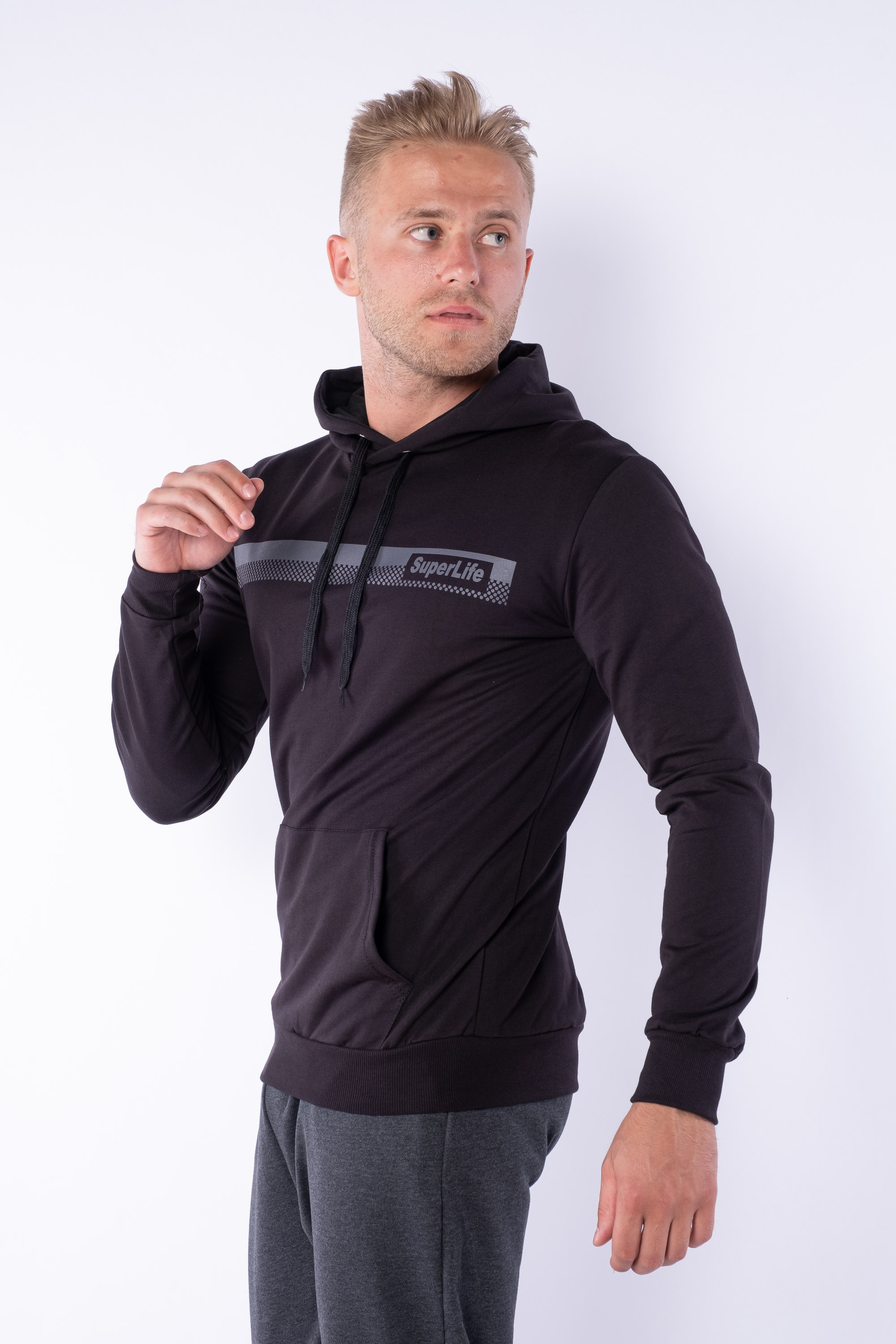 

Худи Time of Style 85F461 XXL Черный