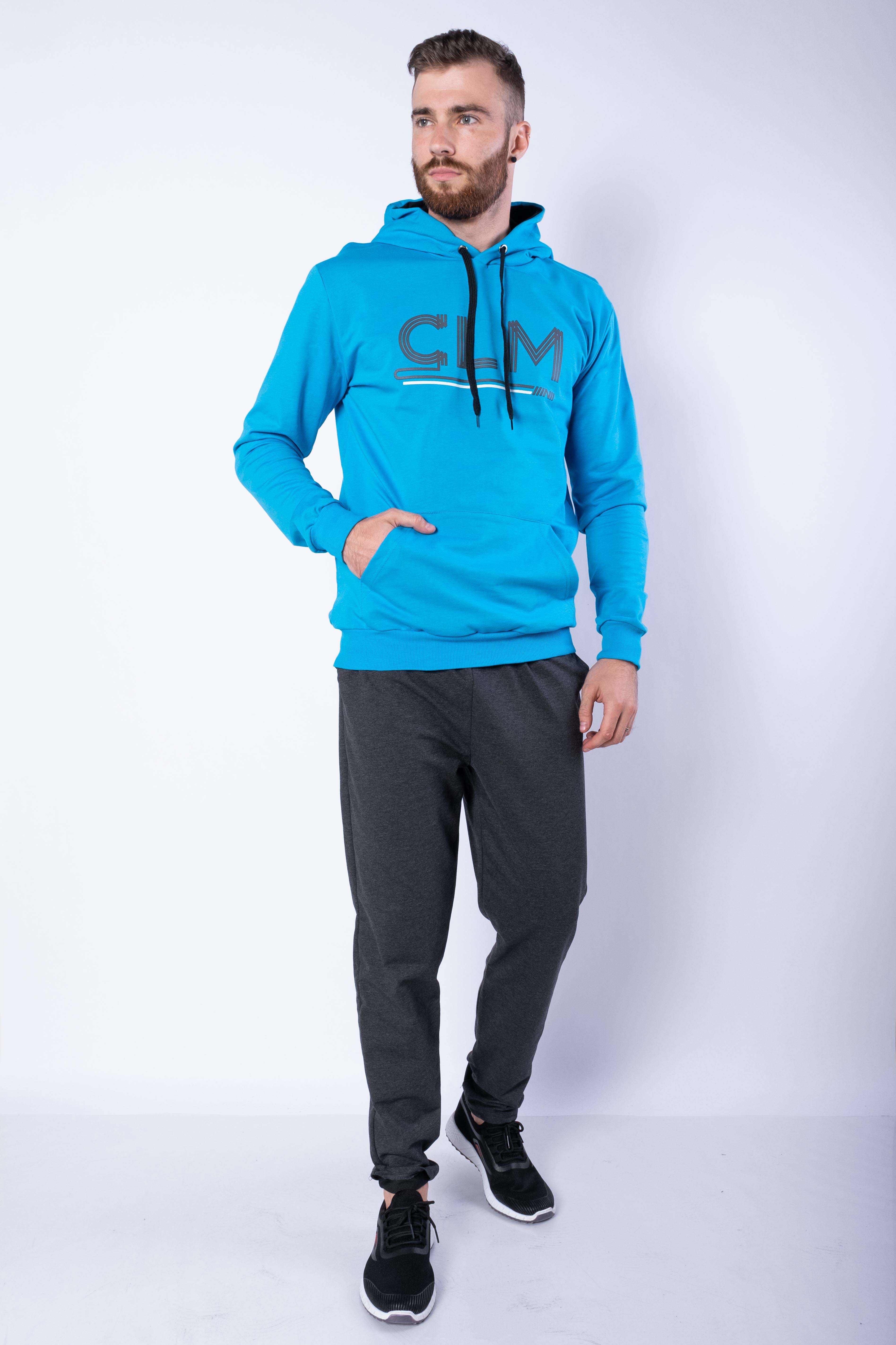 

Худи Time of Style 85F457  Голубой, Худи Time of Style 85F457 XL Голубой