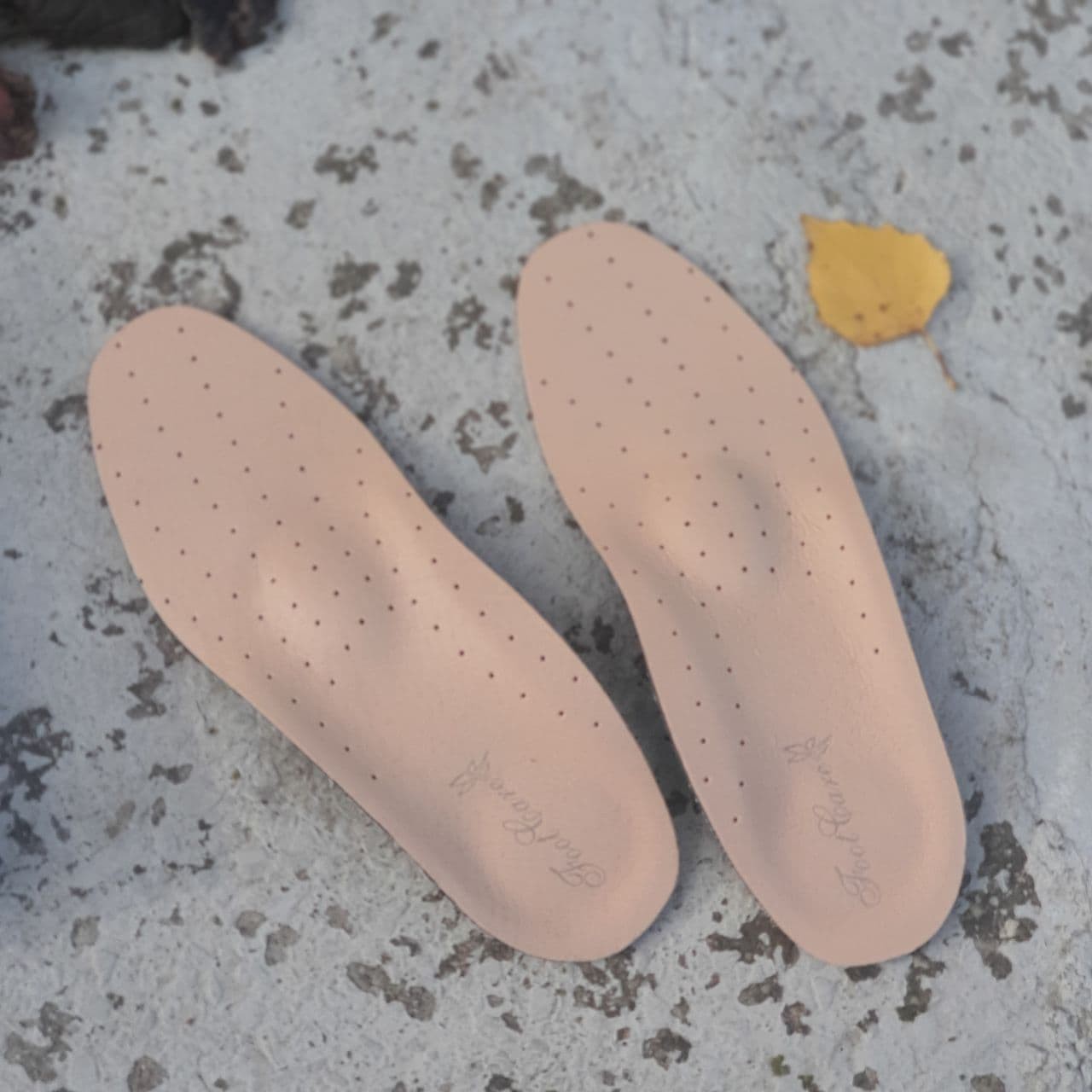 

Кожаные ортопедические стельки 22-35р Foot-care