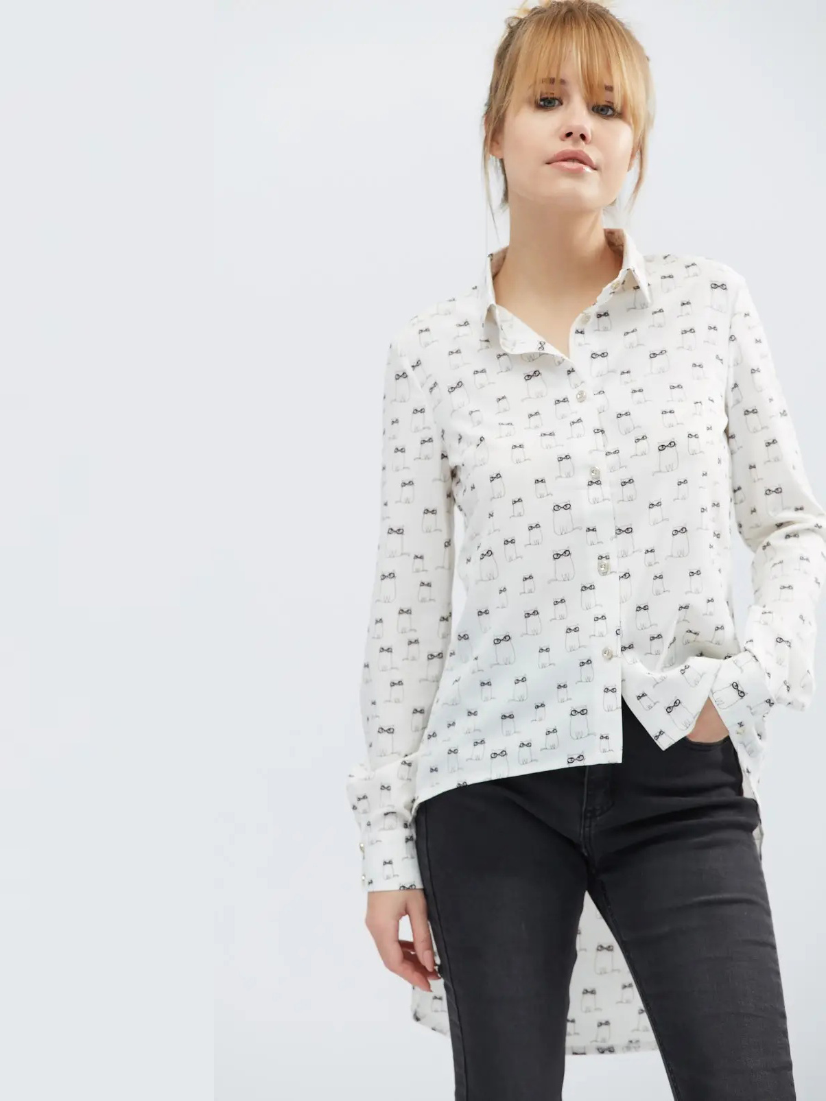 

Рубашка Carica BK-7476-3  Белая, Рубашка Carica BK-7476-3 XS Белая