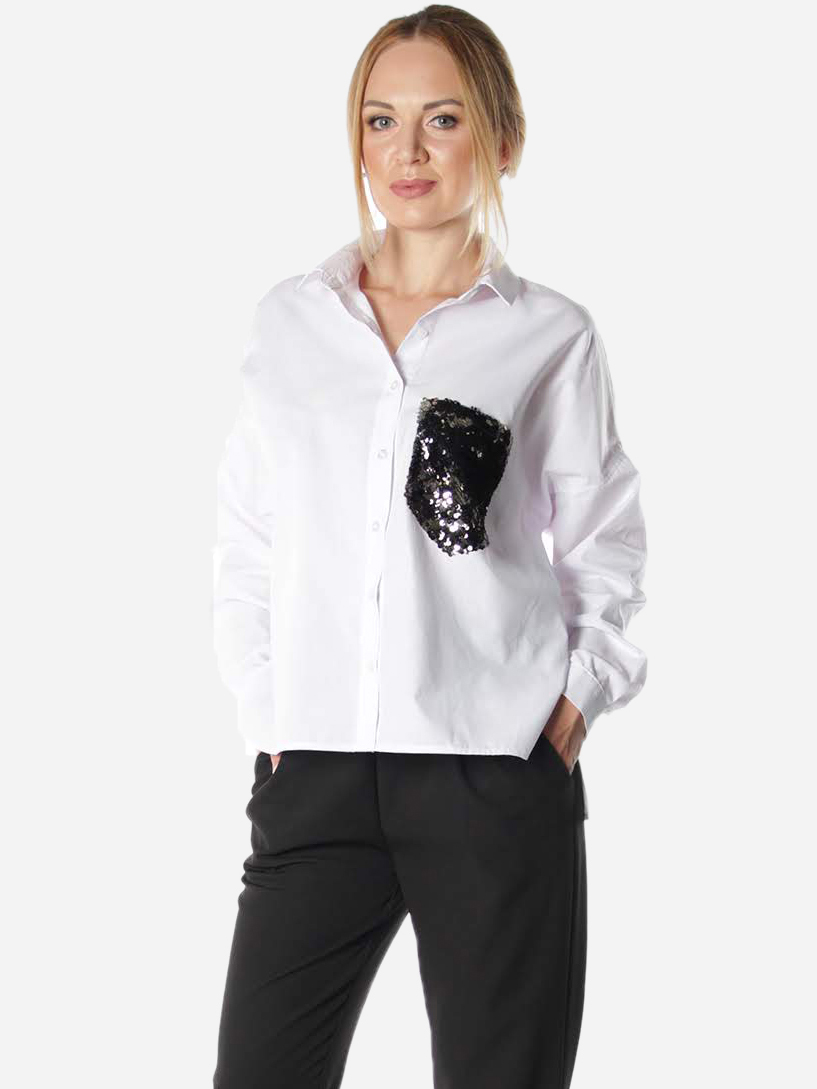 

Рубашка MJL Feofaniya S White