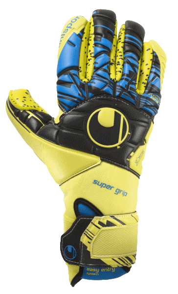 

Вратарские перчатки Uhlsport SPEED UP NOW SUPERGRIP FINGER SURROUNDLITE (арт.1011005 01)9,5 (26 см.)1011005 01